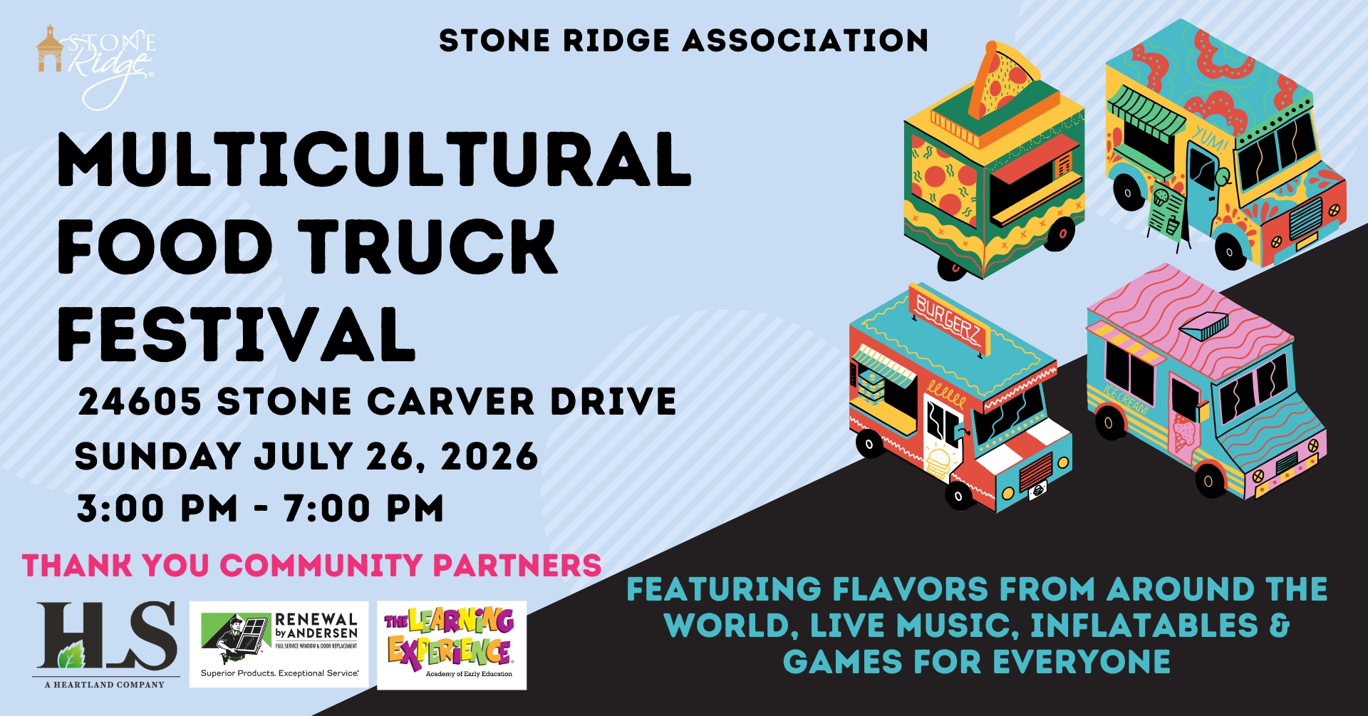 Stone Ridge -Multicultural Food Truck Festival 2026