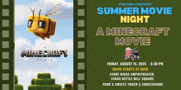 Stone Ridge: Friday Movie Night - The Minecraft Movie