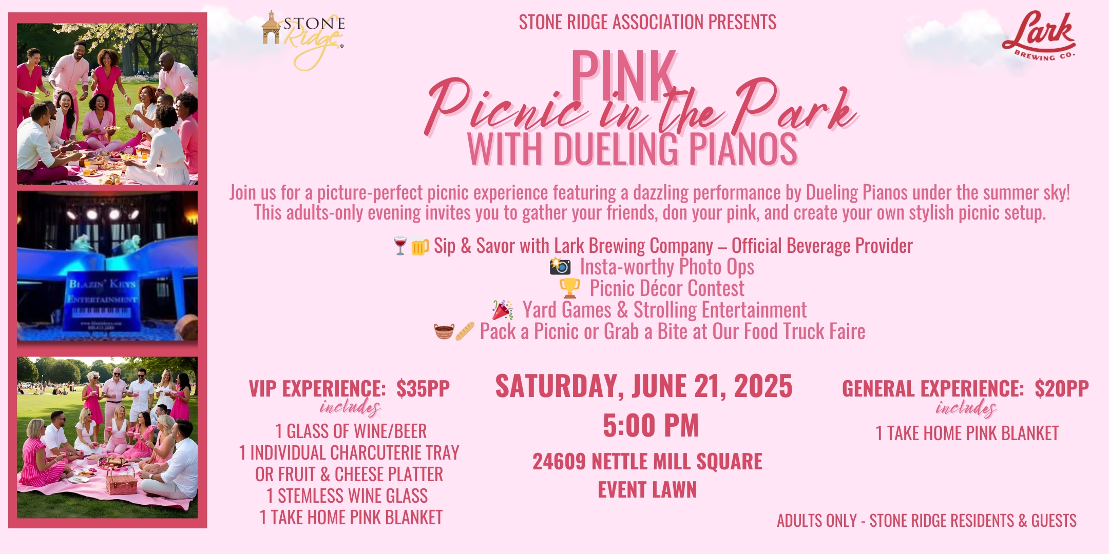 Stone Ridge: Pink Picnic in the Park cover image