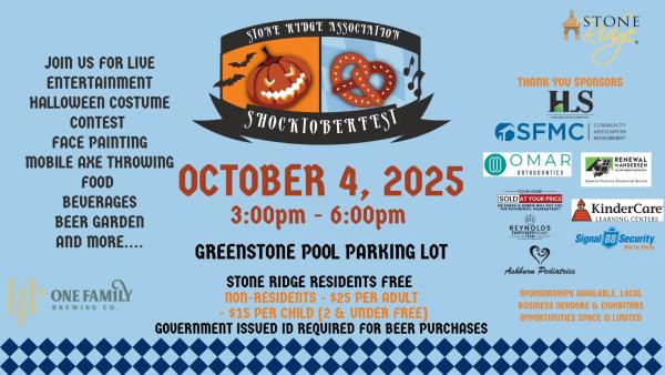 Stone Ridge Shocktoberfest 2025