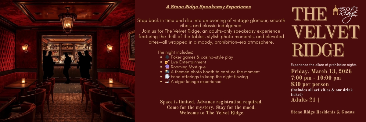 Stone Ridge - The Velvet Ridge Speakeasy