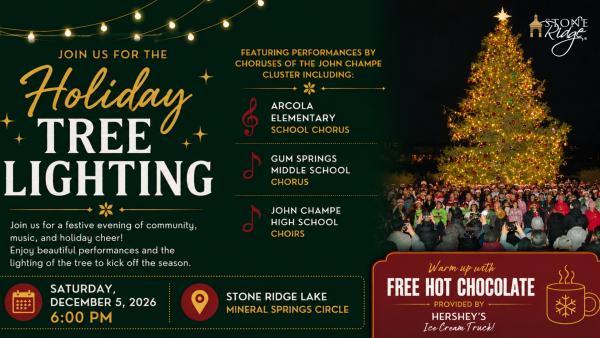 Stone Ridge - Annual Tree Lighting Ceremony 2026