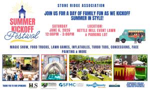 Stone Ridge: Summer Kickoff Festival - Sponsorship Opportunities
