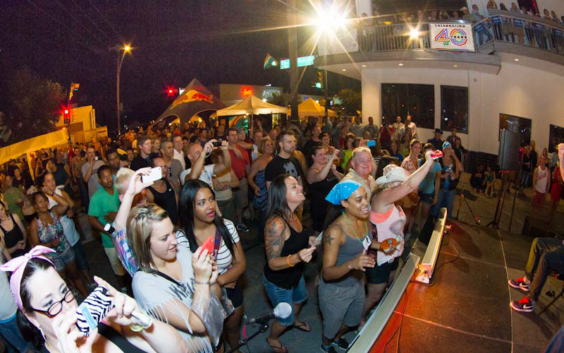 The Dallas Pride Street Party