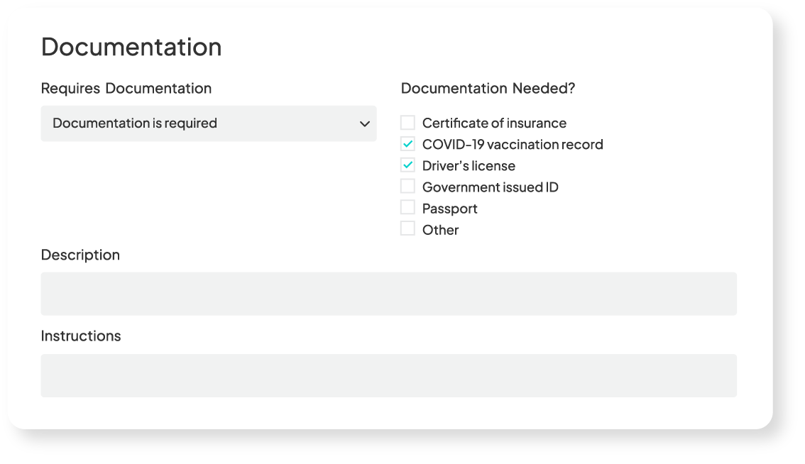 Documentation check