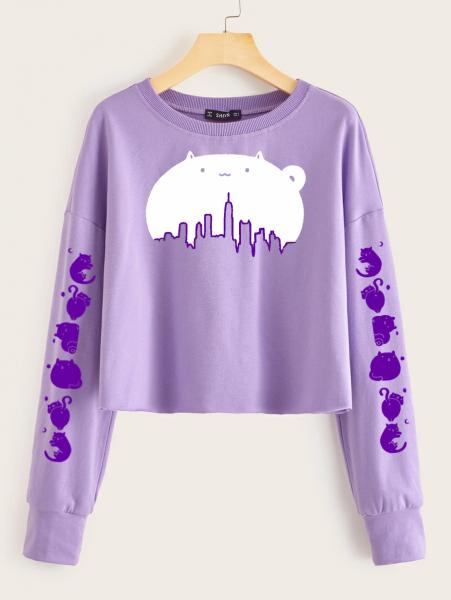 Kitty City Crop Top