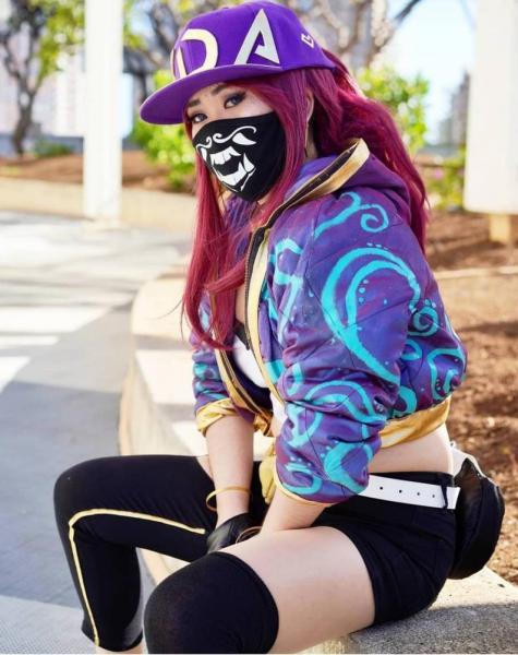 KDA AKALI Mask picture