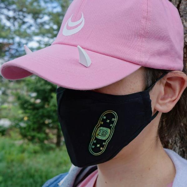Harajuku Style Bandaid Face Mask picture