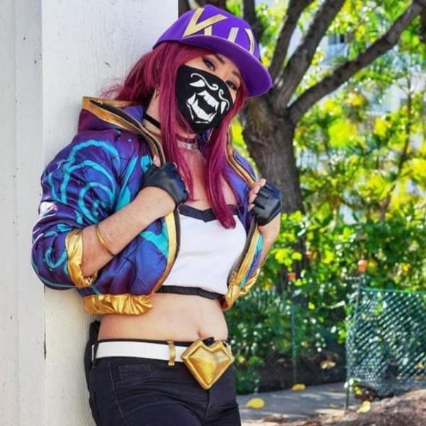 KDA AKALI Mask picture