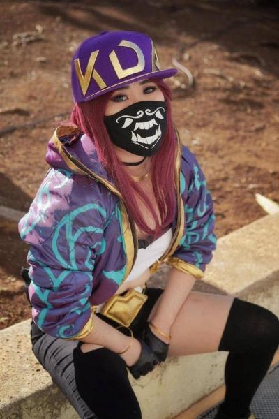 KDA AKALI Mask picture