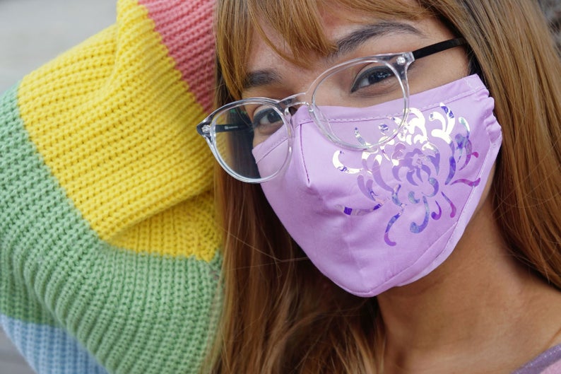 Chrysanthemum Face Mask picture