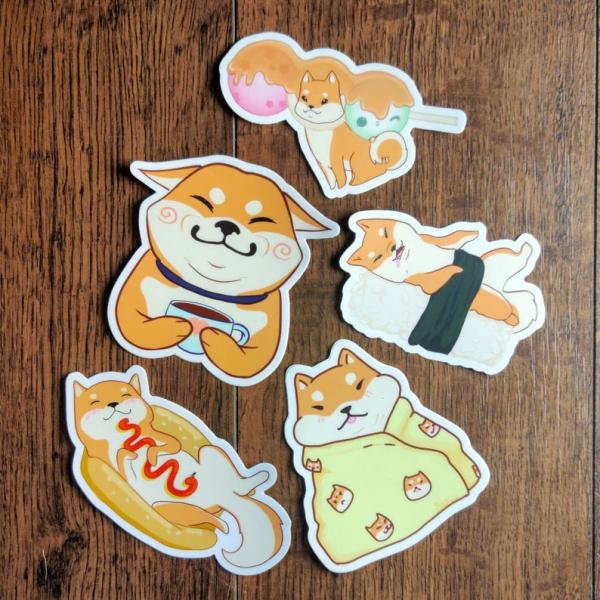 Shiba Inu Sticker Set picture