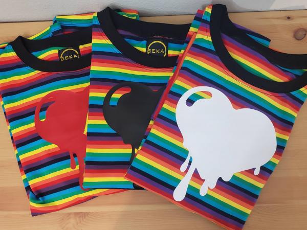 Rainbow Hearts Long Sleeve