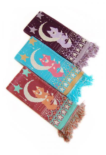 Fox on the Moon Scarf