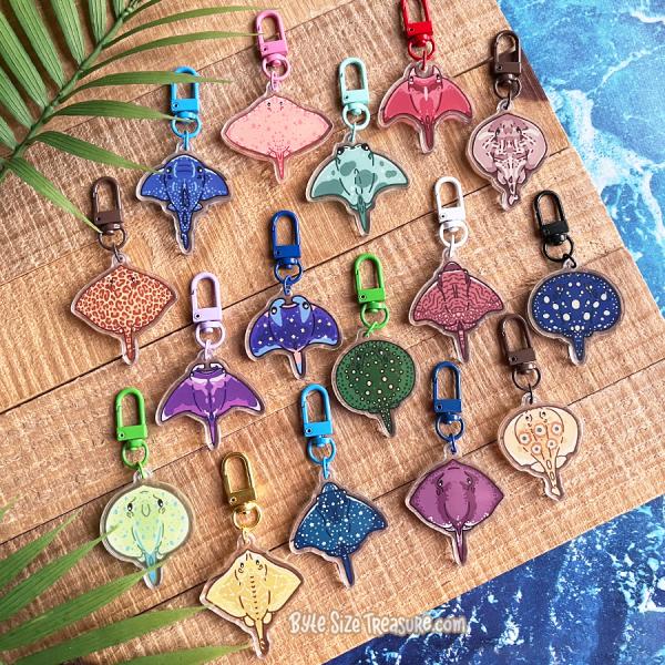 Flat Friend (Rays) Charms