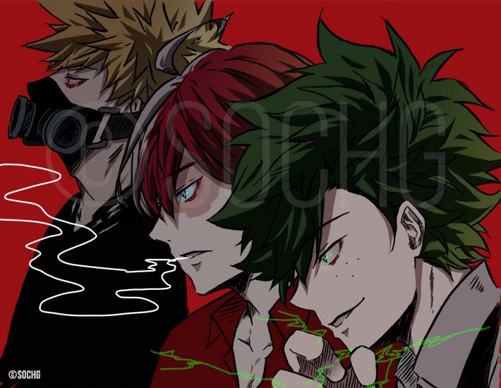 BNHA Villains Print picture