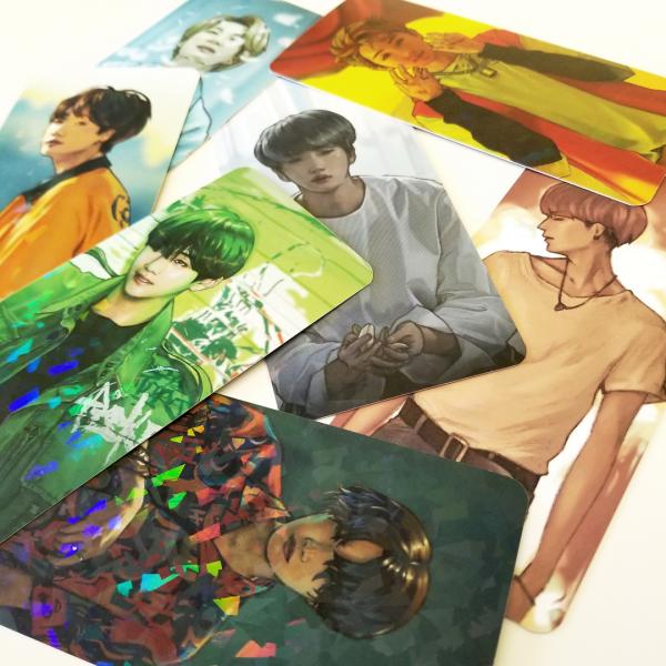 BTS HYYH Bookmarks picture