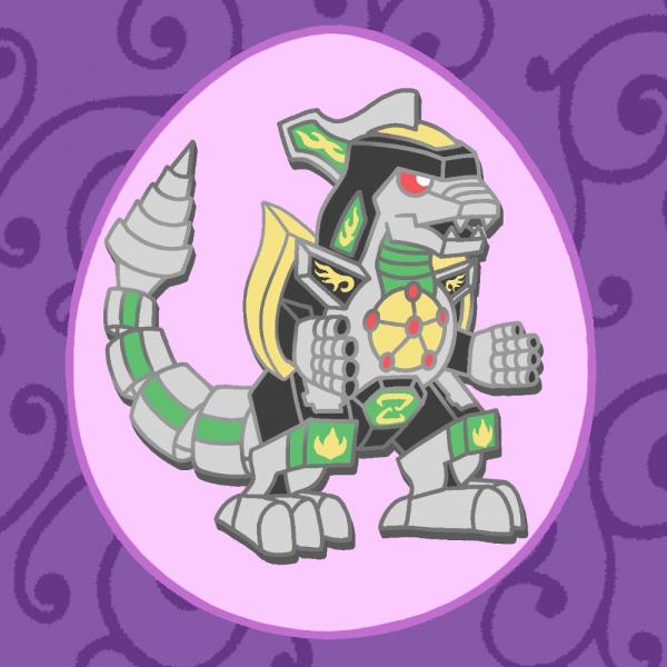 Dragonzord Pin