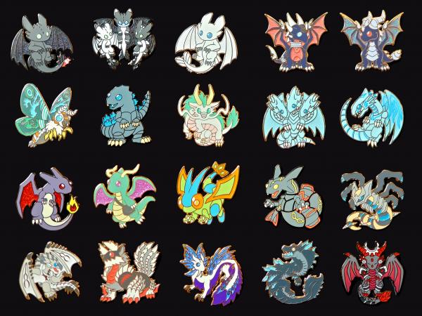 Dragon Pin Deal 3 for $40 picture