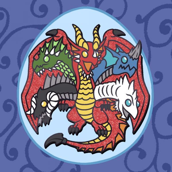 Tiamat Pin picture