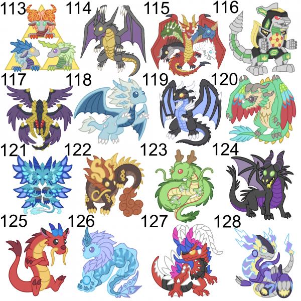 Dragon Sticker Deal 3 for $10 picture