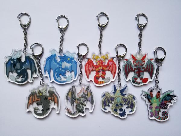 World of Warcraft Dragon Charms - Nozdormu - Malygos - Alexstrasza - Ysera - Deathwing - Onyxia - Sindragosa - Brightwing - Dragon Charm picture