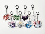 Monster Hunter Charm - Amatsu - Gore Magala - Lagiacrus - Mizutsune - White Fatalis - Monster Keychain - Elder Dragon