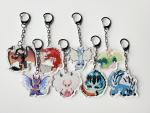 Monster Hunter World Charm - Rathalos - Rathian - Legiana - Odogaron - Pukei-Pukei - Nergigante - Xeno Jiiva - Dodogama - Monster Keychain