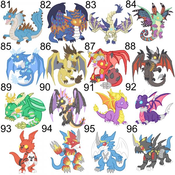 Dragon Sticker Deal 3 for $10 picture