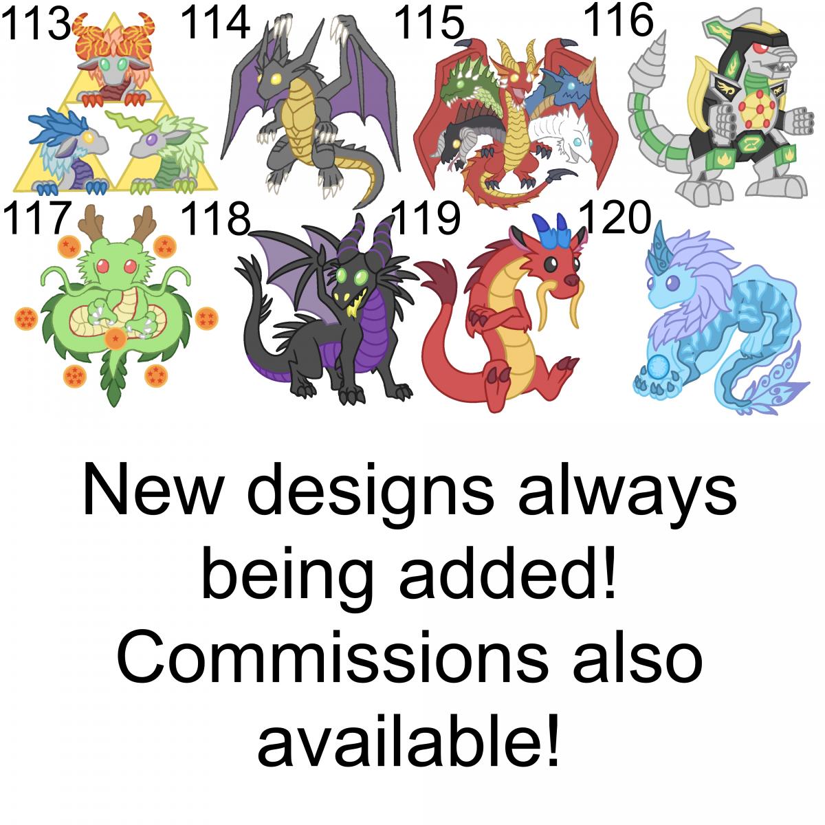 Dragon Charm Deal 3 for $28 picture