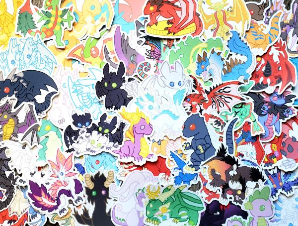 Mystery Dragon Sticker Pack picture