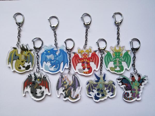 World of Warcraft Dragon Charms - Nozdormu - Malygos - Alexstrasza - Ysera - Deathwing - Onyxia - Sindragosa - Brightwing - Dragon Charm