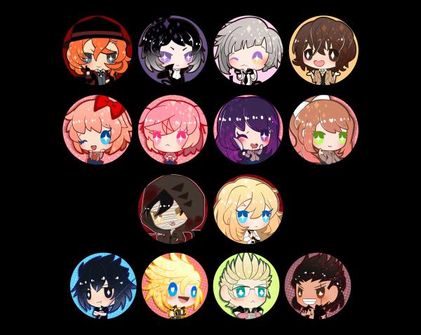 Pick Your Own Custom Pins Bundle!! 1.25" Pinback Buttons SET OPTIONS Available! picture