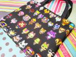 Nintendo ACNH Animal Crossing New Horizons Neighbor Villagers NPC Waterproof Canvas Tote Bag Cute Kawaii Gift