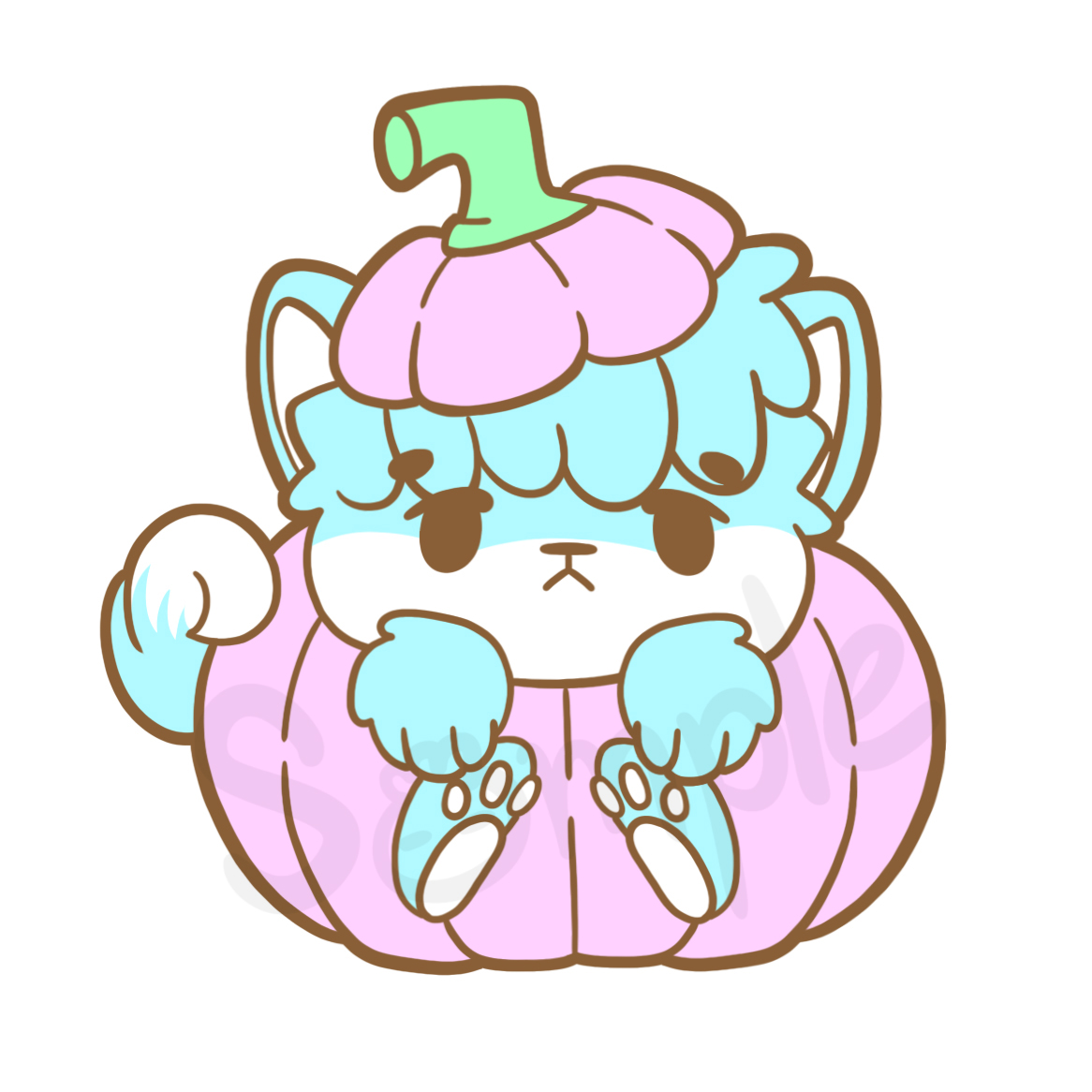 BTS Halloween Cute Pumpkin Puppies (Set of all 7) Gold Soft 1.75 inches Enamel Pin Badge Bangtan ë°©íƒ„ì†Œë…„ë‹¨ Kpop Dynamite picture