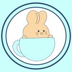 Caffeinated Rabbit Art