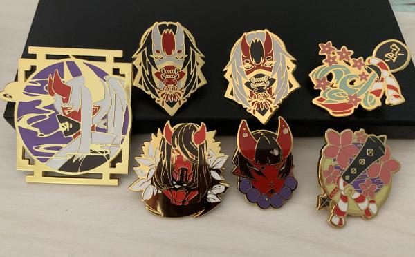 Oni Enamel Pins picture