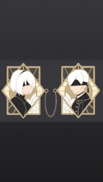 Nier Automata Enamel Pins picture