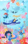 Ocean Pokemon 11x17" Print