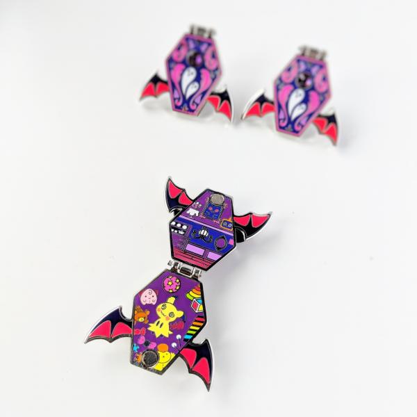 Minikyu Pokepocket Enamel Pin picture