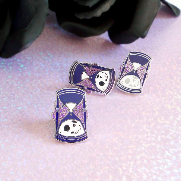 Memento Mori Enamel Pin picture