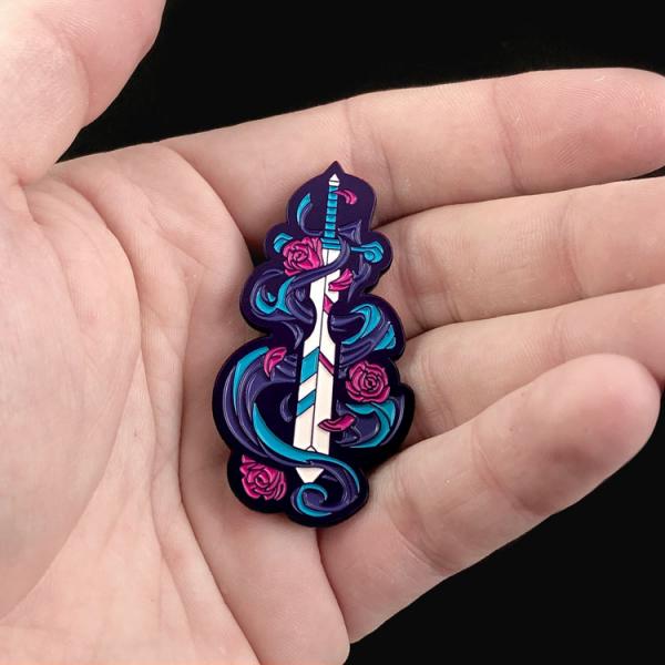 "Banisher" Enamel Pin picture