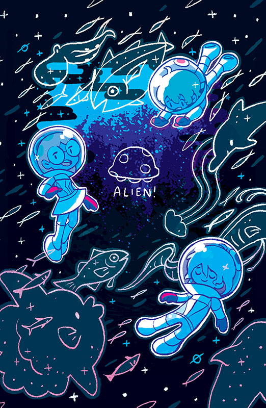 Alien! - postcard (4x6)
