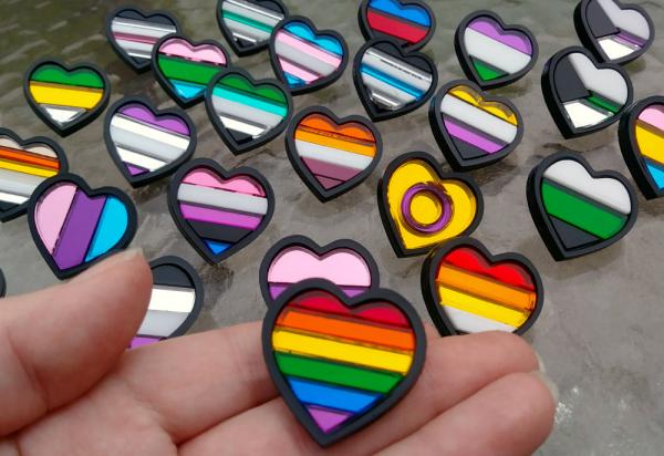 Orientation Pride Pins (25 types)