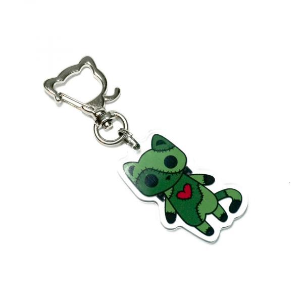 Stitches - Frankenstein Cat - Cat Charm