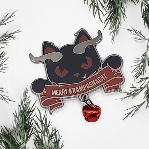 Krampus Enamel Pin picture