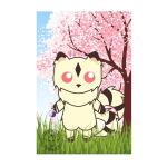 Demon Cat - Fan Art - Postcard Mini Art Print