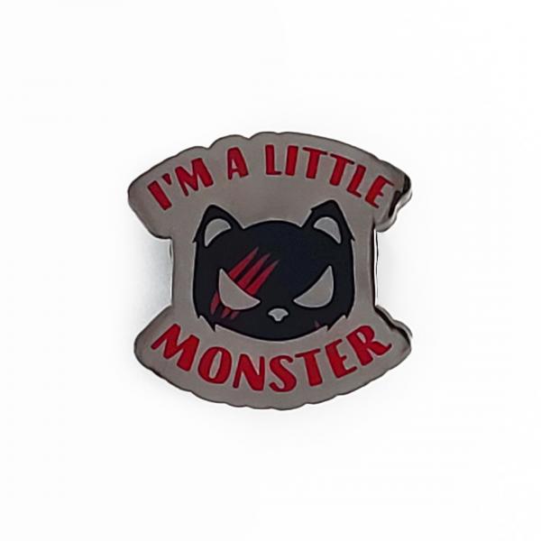 "I'm A Little Monster" - Hard Enamel Pin picture