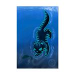Deep Blue Sonar - Postcard Mini Art Print