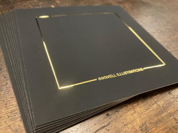 Postcard Set with Gold Foil Detail picture